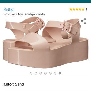 Melissa Platform Sandals - Blush